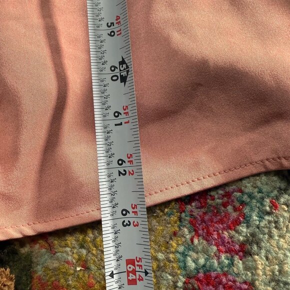 Ieena For Mac Duggal Embellished Neck Trumpet Rose Pink  Dress Gown Sz 12 - Picture 11 of 16